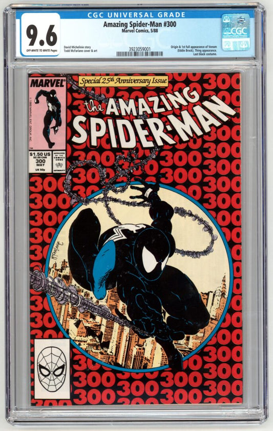 Amazing Spider-Man #300  CGC 9.6  Origin and 1st appearance of Venom