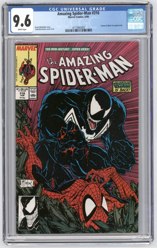 Amazing Spider-Man #316  CGC 9.6