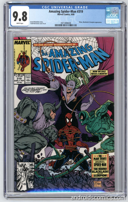 Amazing Spider-Man #319  CGC 9.8