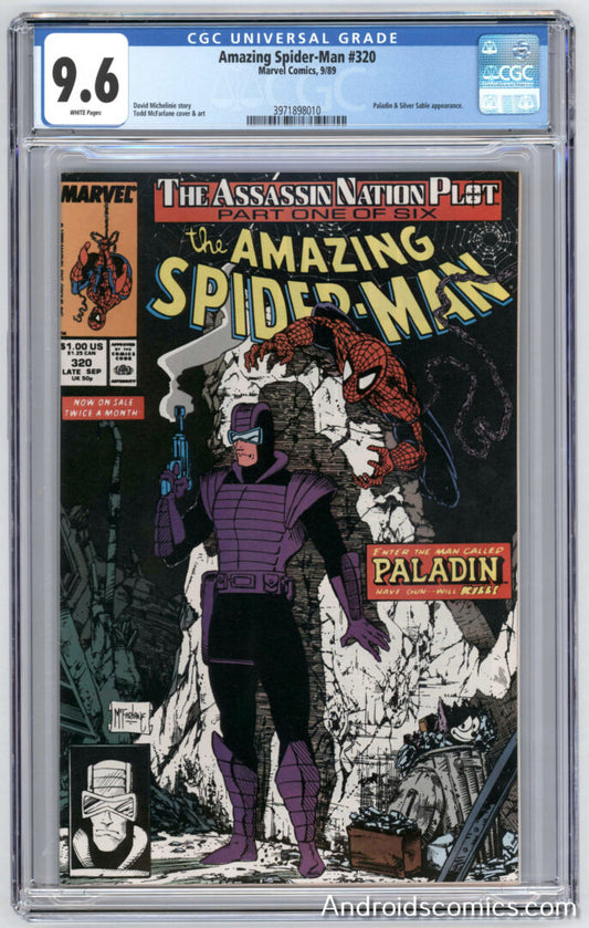 Amazing Spider-Man #320  CGC 9.6