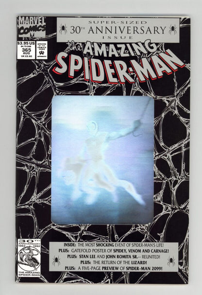 Amazing Spider-Man #365  VF  1st appearance of Spider-Man 2099