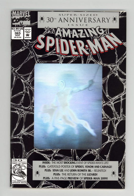 Amazing Spider-Man #365  VF  1st appearance of Spider-Man 2099