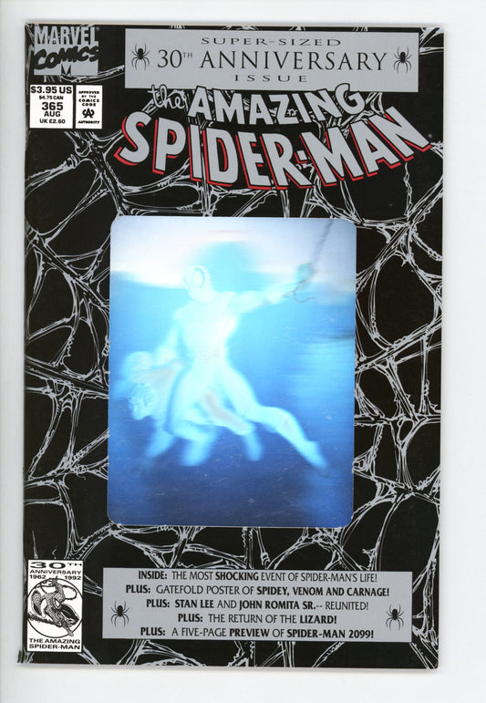 Amazing Spider-Man #365  VF  1st appearance of Spider-Man 2099