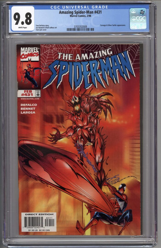 Amazing Spider-Man #431  CGC 9.8