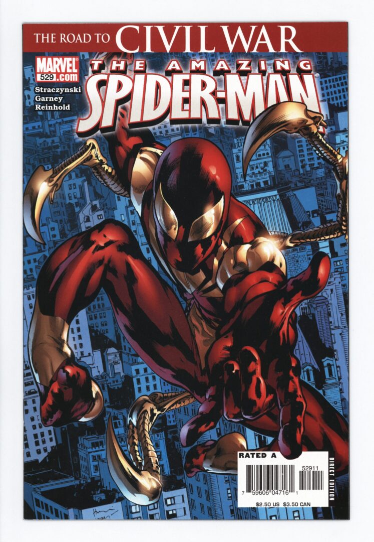 Amazing Spider-Man #529  NM-  1st App. of the Iron Spider Suit