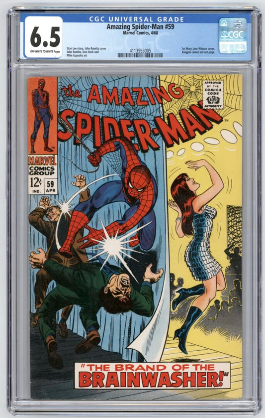 Amazing Spider-Man #59  CGC 6.5