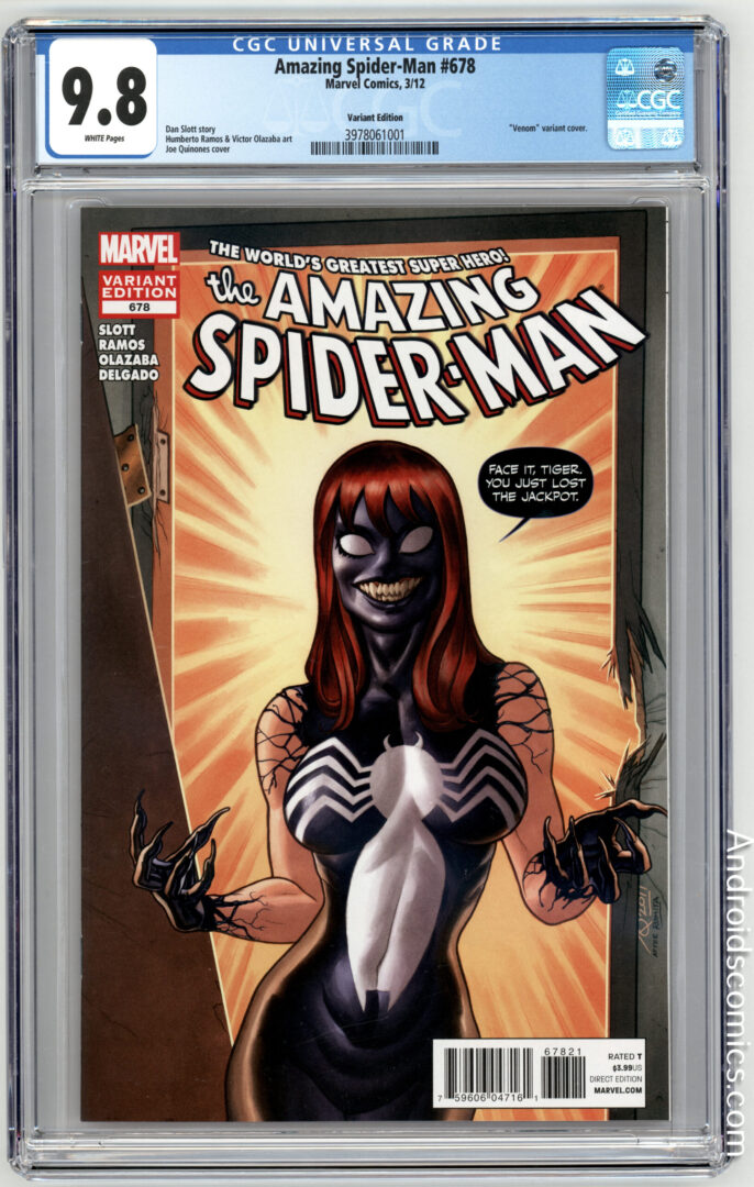 Amazing Spider-Man #678  Variant  CGC 9.8