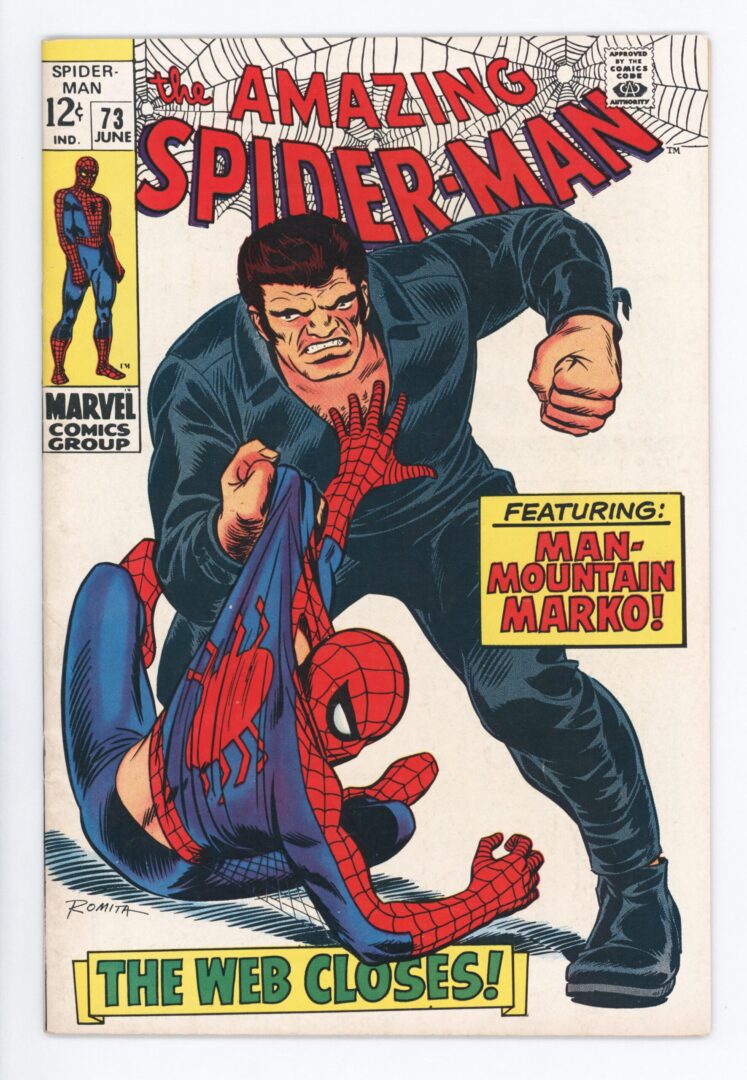 Amazing Spider-Man #73  FN+  1st appearance of Silvermane