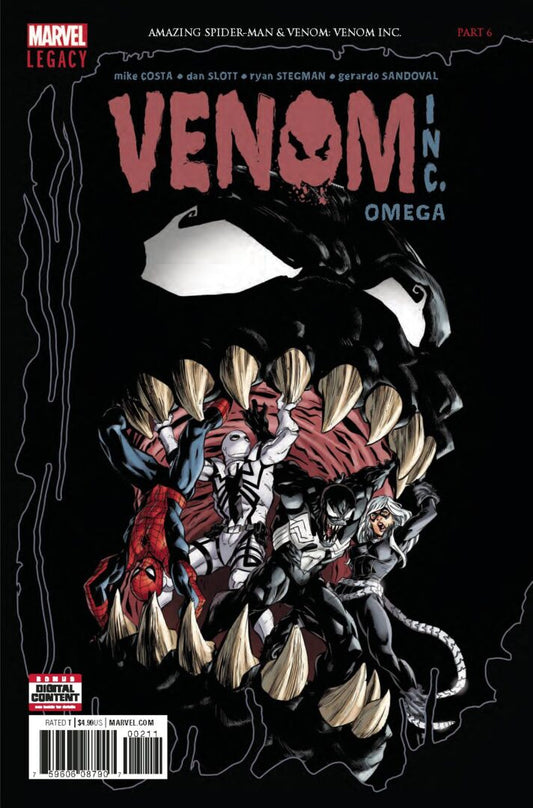 Amazing Spider-Man and Venom: Venom Inc. Omega #1 NM