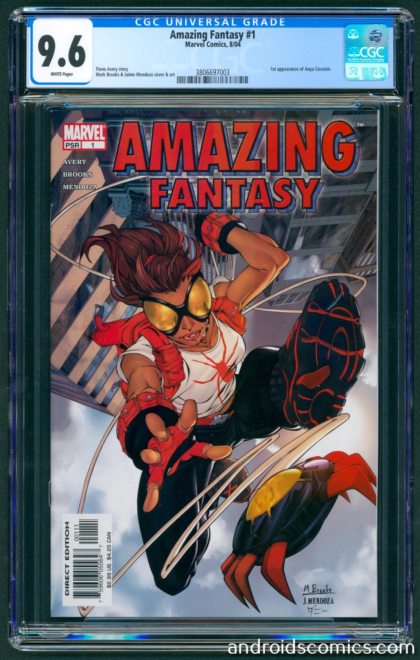 Amazing Fantasy #1  CGC 9.6  1st appearance of Anya Corazon
