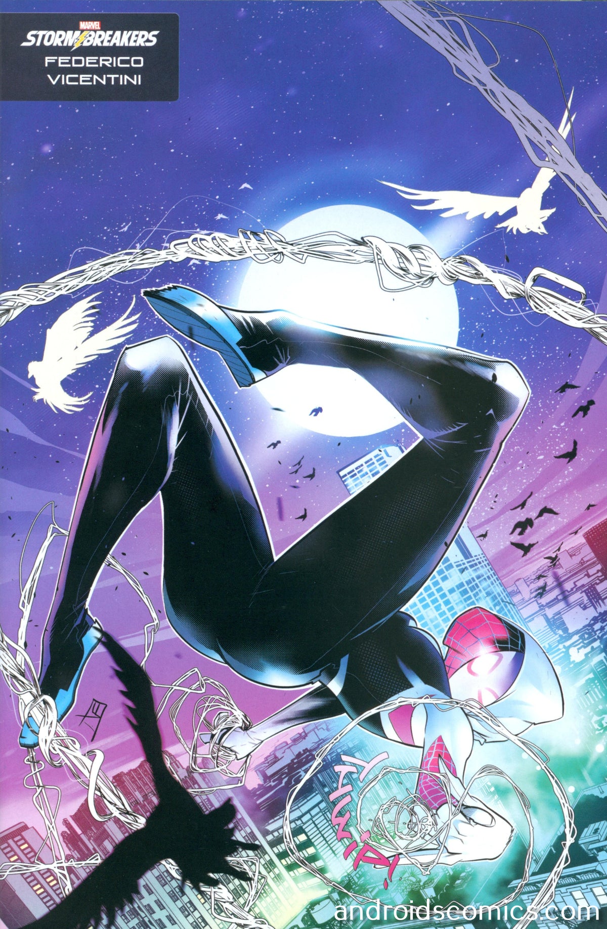 Amazing Spider-Man #37 Federico Vicentini Stormbreakers Variant