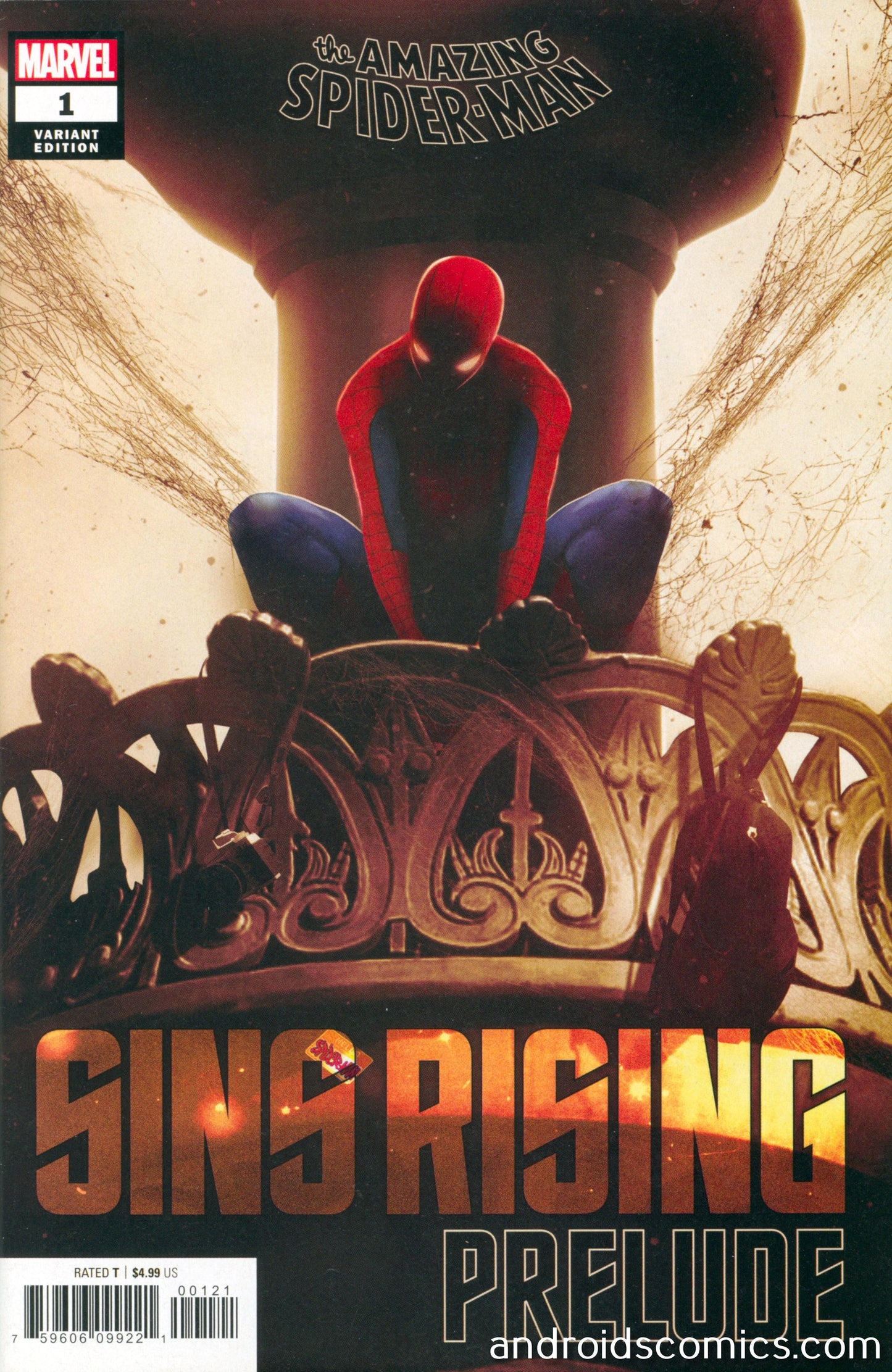 Amazing Spider-Man Sins Rising Prelude #1 Boss Logic Variant