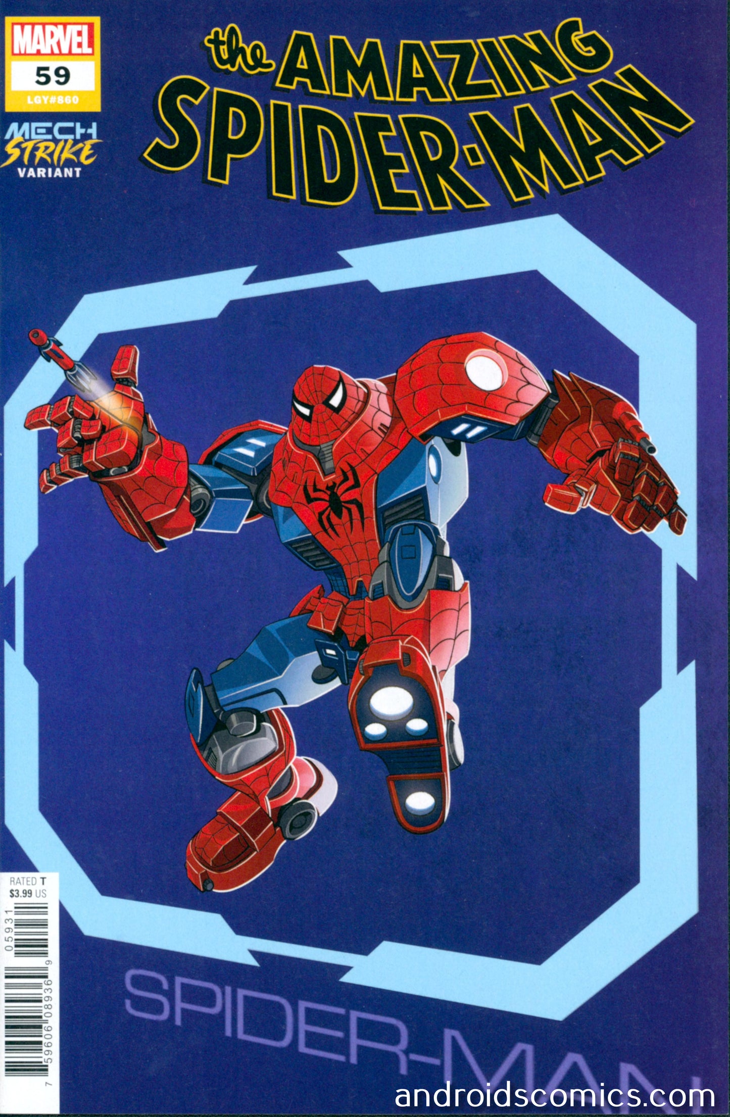 Amazing Spider-Man #59 Castellani Avengers Mech Strike Variant
