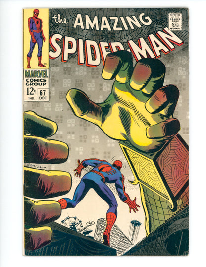 Amazing Spider-Man #67  1st App. of Randy Robertson FN+