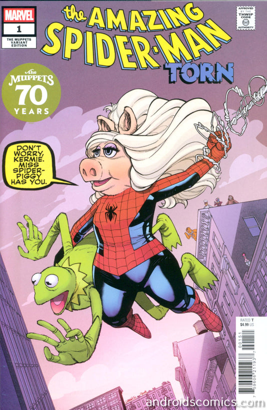 Amazing Spider Man: Torn #1 Javier Garron Muppets Variant