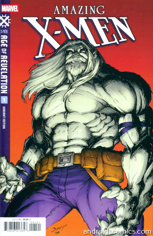 Amazing X Men #1 Mark Bagley Beast Variant [Aor]