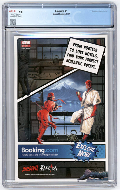 America #1  CGC 9.8