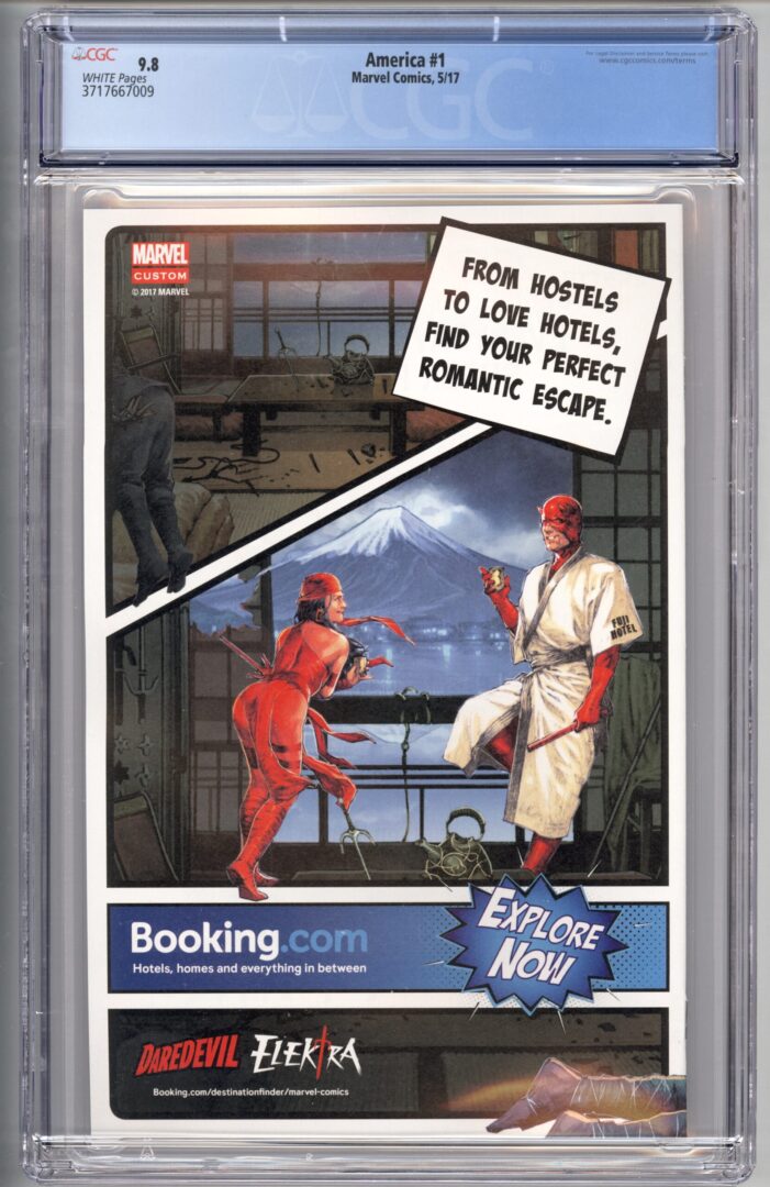 America #1  CGC 9.8