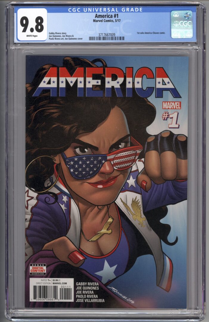America #1  CGC 9.8