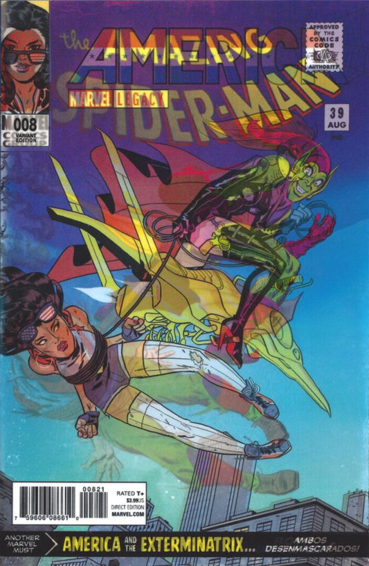 America #8  Lenticular Cover  NM