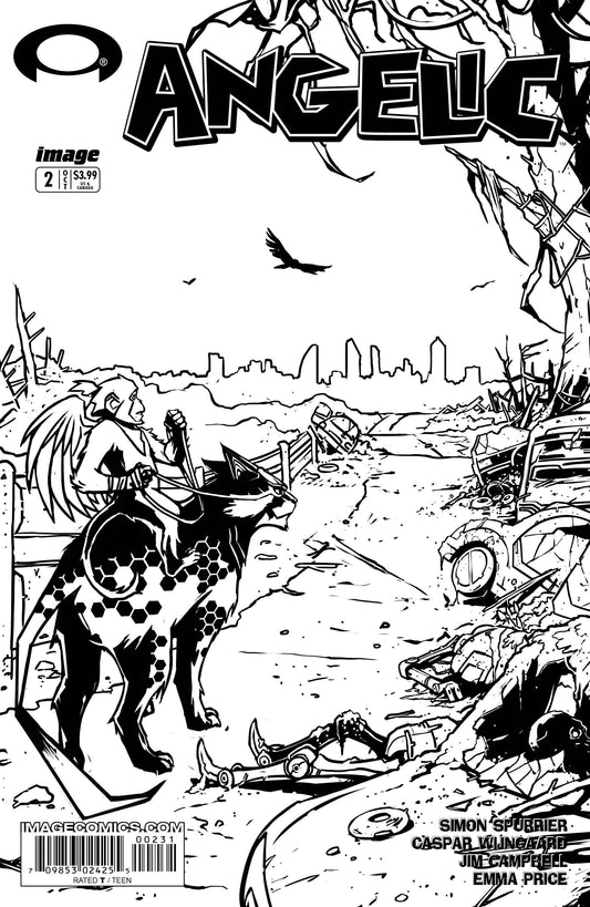 Angelic #2 Cover C Walking Dead #50 Tribute Variant NM