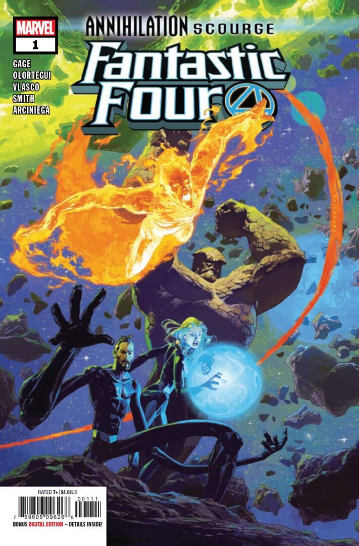 Annihilation Scourge Fantastic Four #1  Cover A  NM