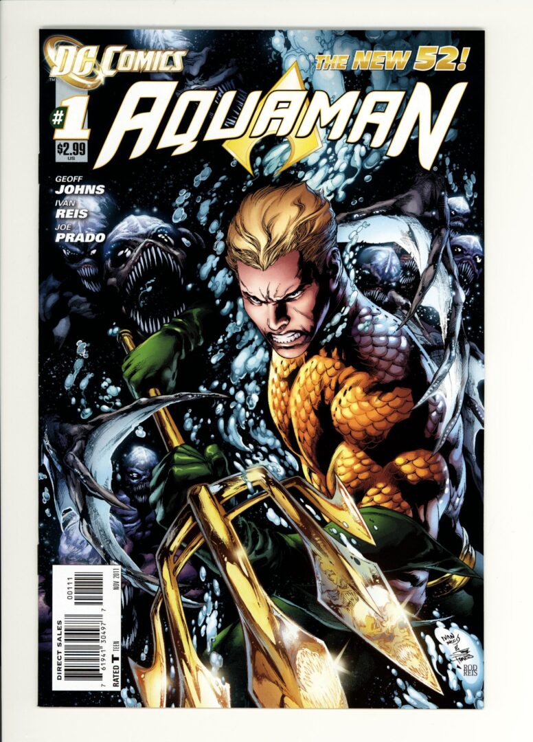 Aquaman #1  NM  1st appearance of the Trench
