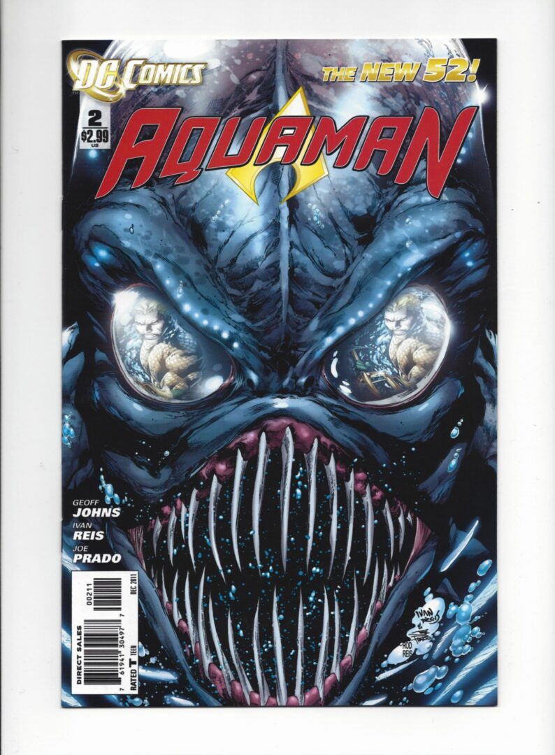 Aquaman #2  NM  1st appearance of the Trench King