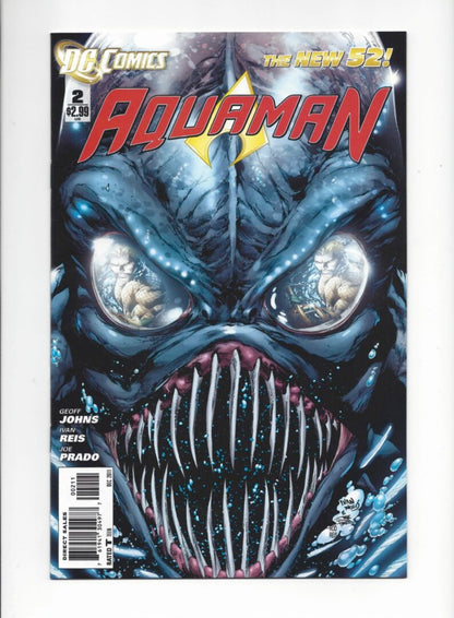 Aquaman #2  NM  1st appearance of the Trench King