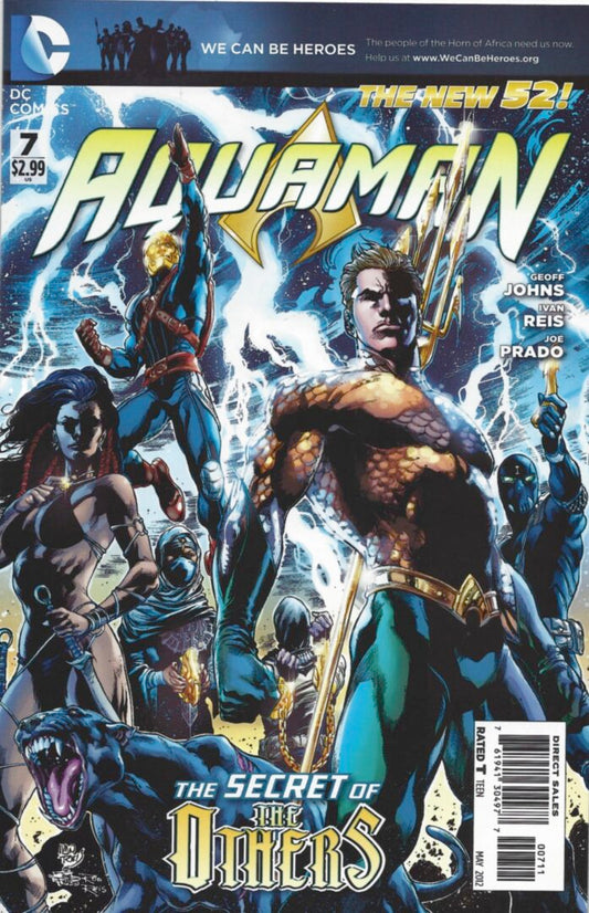 Aquaman #7  NM  1st team appearance of The Others