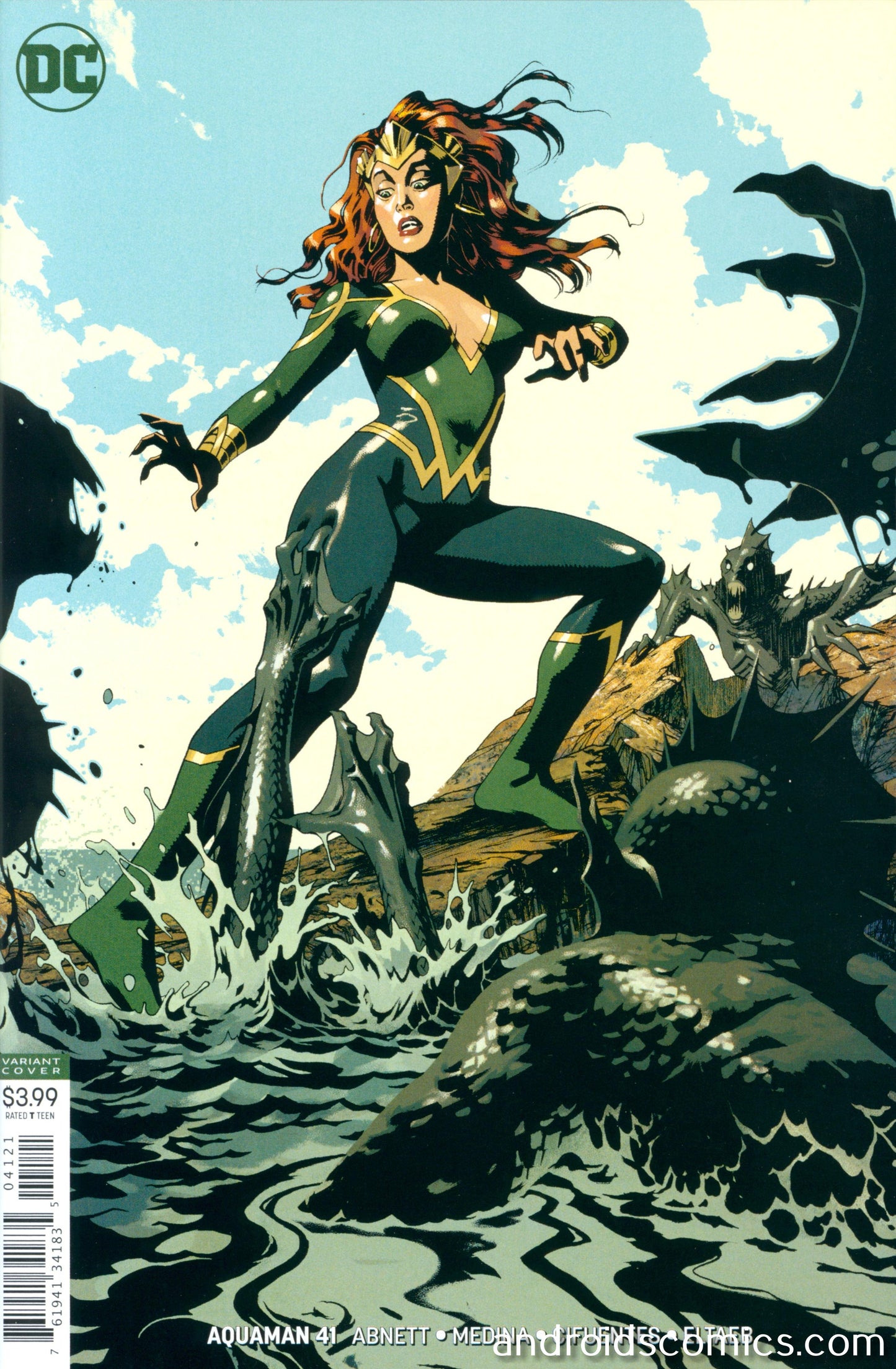 Aquaman #41 Variant Edition (Drowned Earth)
