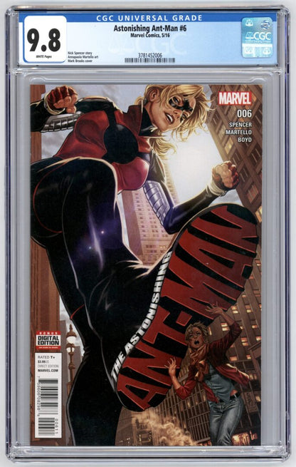 Astonishing Ant-Man #6  CGC 9.8  1st appearance of Cassie Lang as Stinger