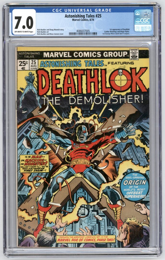 Astonishing Tales #25  CGC 7.0  1st appearance of Deathlok