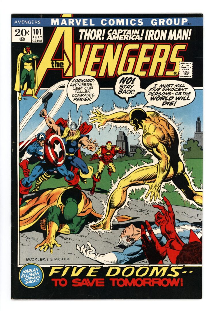 Avengers #101  FN