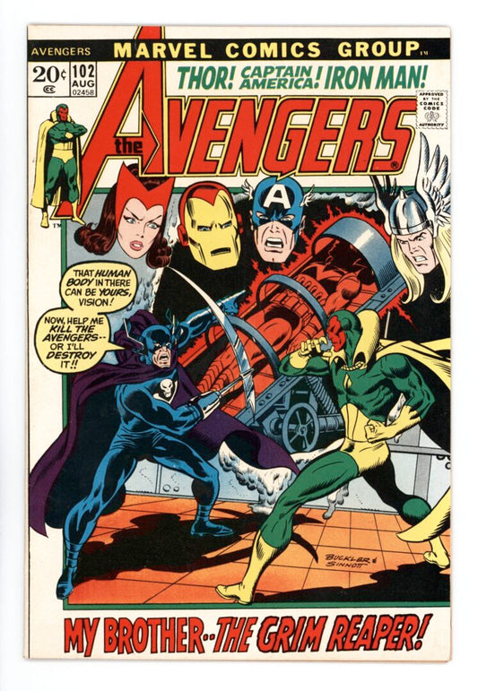 Avengers #102  FN-