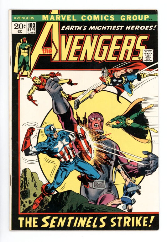 Avengers #103  FN+