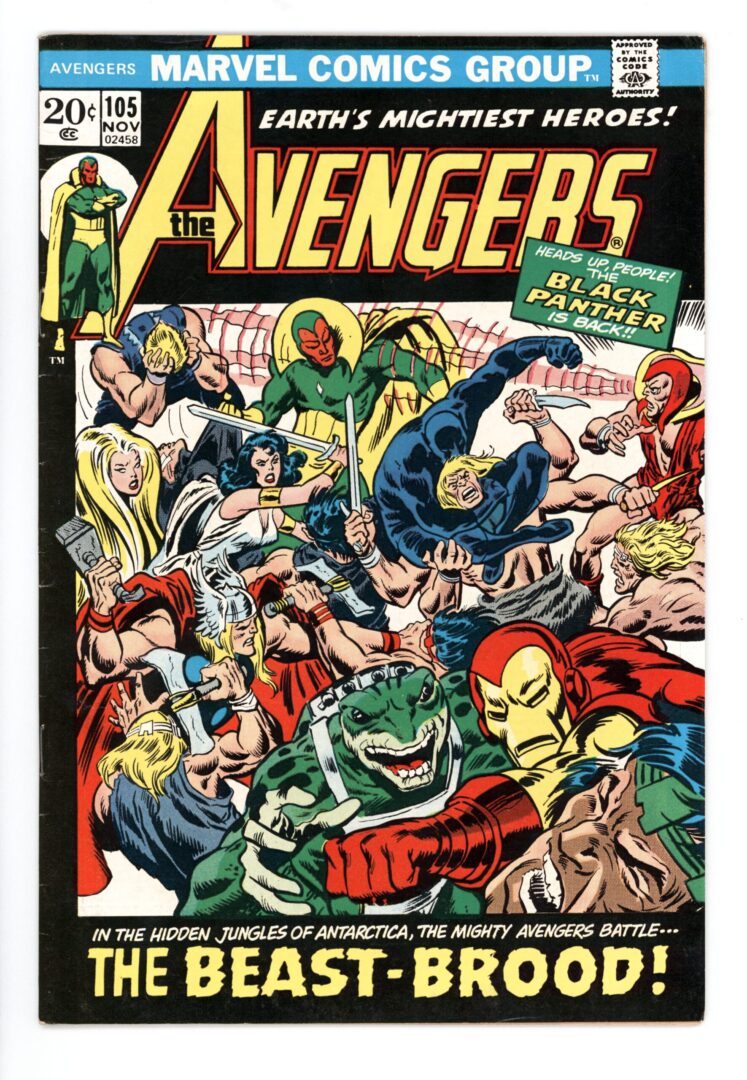 Avengers #105  FN/VF