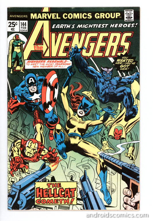 Avengers #144  FN  1st App. of Hellcat