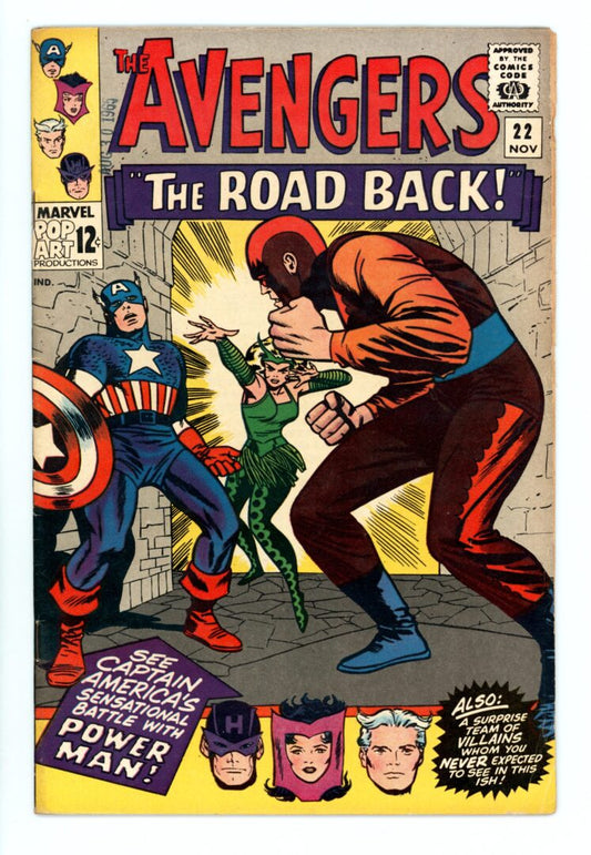 Avengers #22  FN