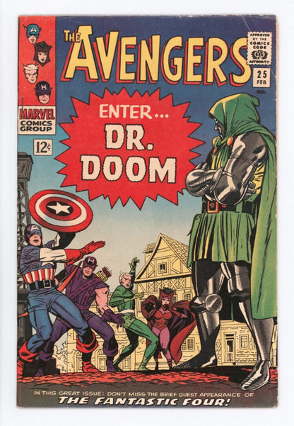 Avengers #25  VG+