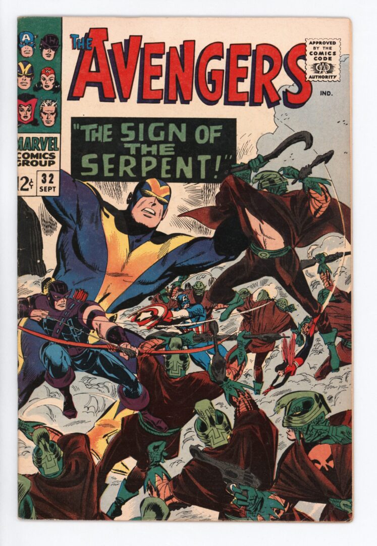 Avengers #32  VG/FN  1st appearance of Bill Foster