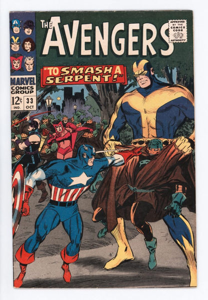 Avengers #33  FN