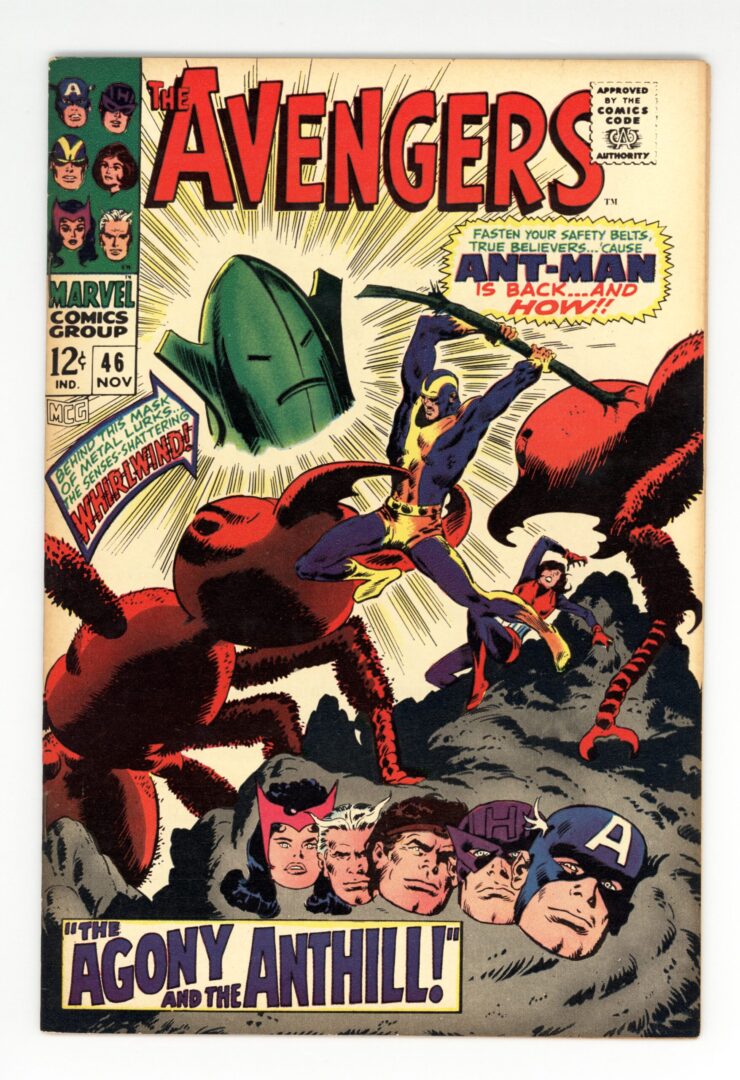 Avengers #46  FN+  1st appearance of Whirlwind
