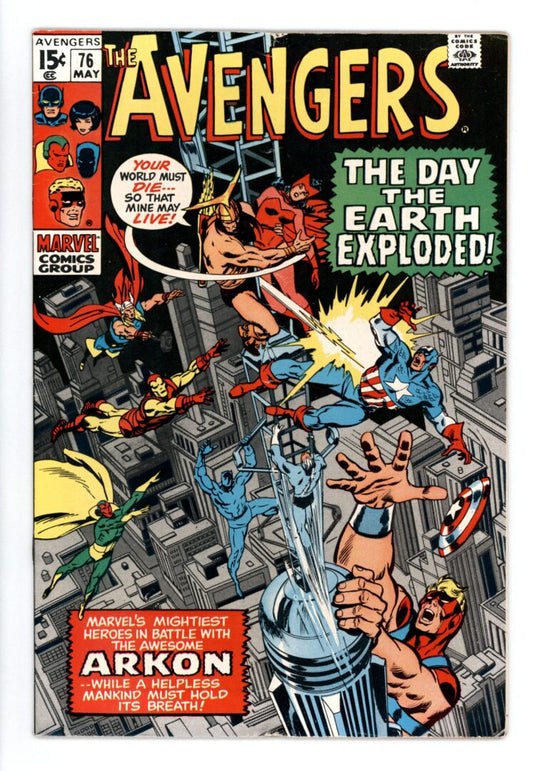 Avengers #76  VG+