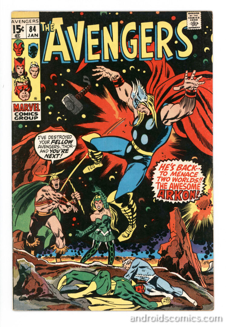 Avengers #84  FN
