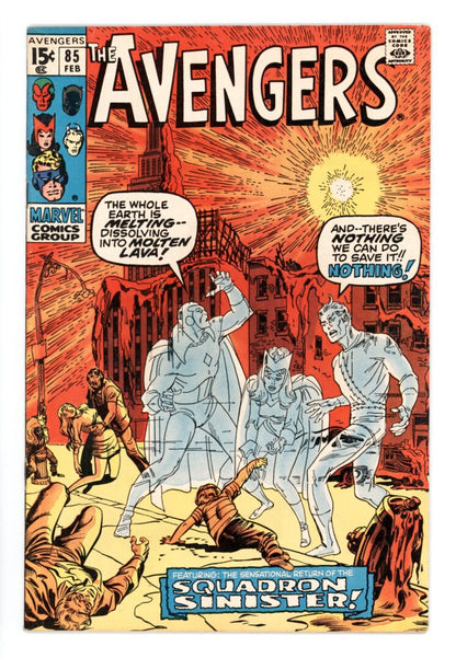 Avengers #85  FN-  1st appearance of the Squadron Supreme