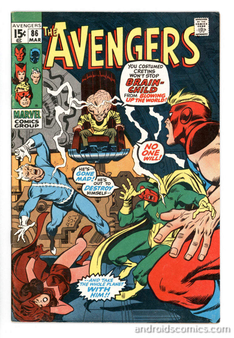 Avengers #86  FN