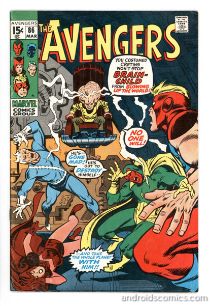 Avengers #86  FN