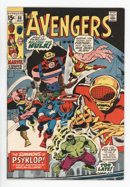 Avengers#88  VG/FN
