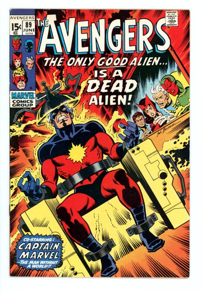 Avengers #89  VF-